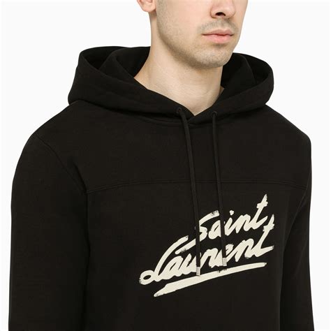 yves saint laurent black hoodie|yves Saint Laurent hoodies sweatshirts.